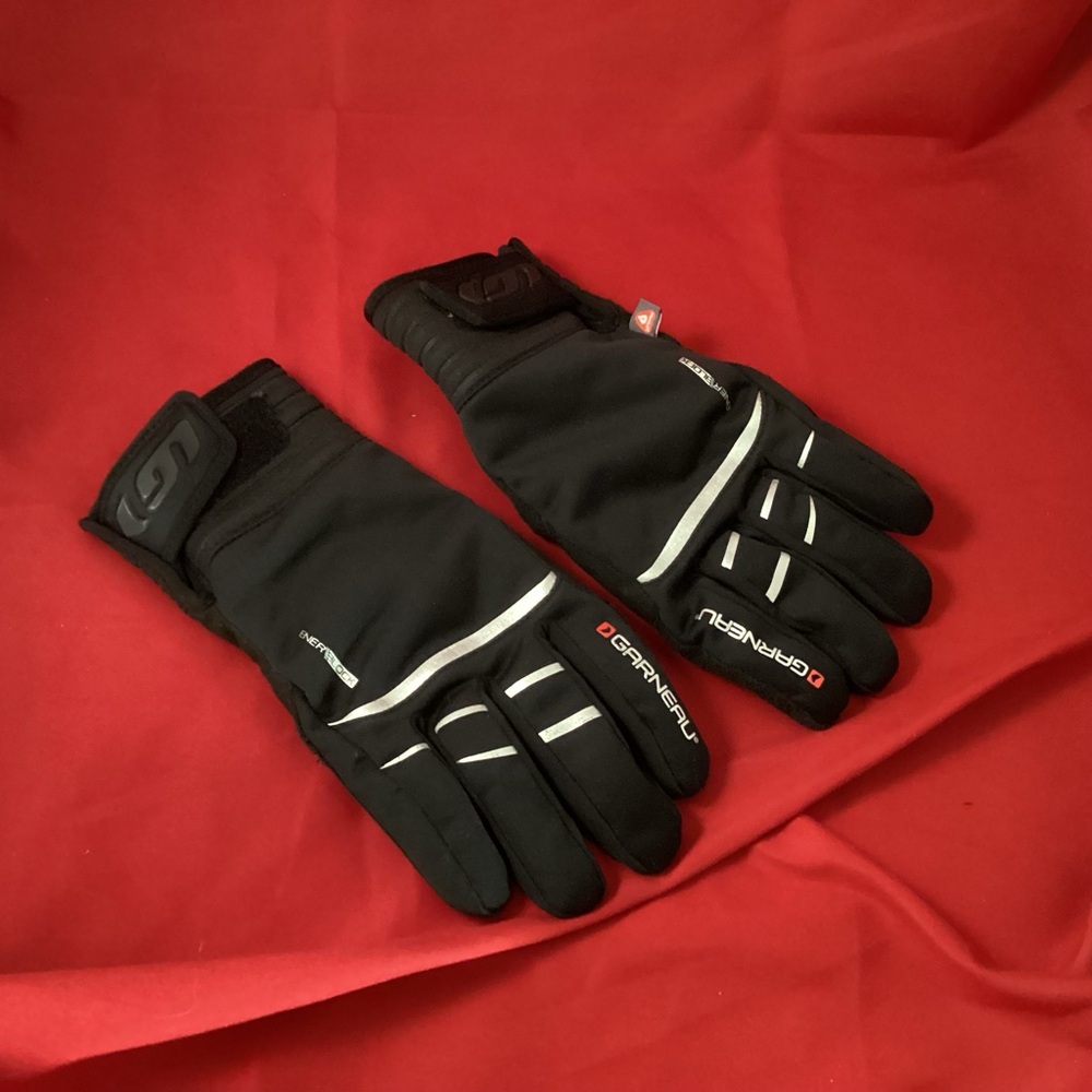 Louis Garneau enerblock black cross-country skiing gloves